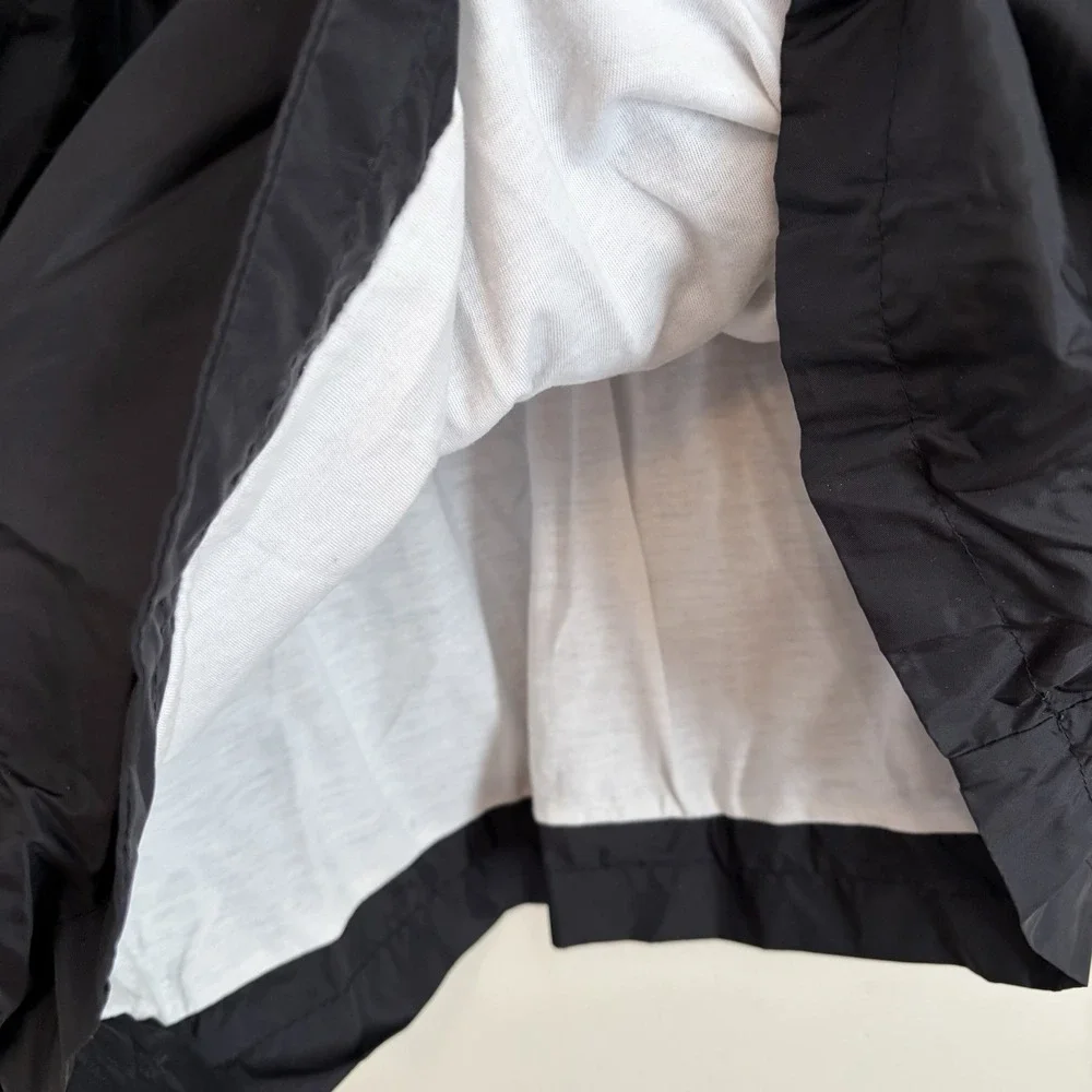 Vintage Adidas L Black Blue Windbreaker 1/4 Zip Jacket 90s Track Hipster Athlete